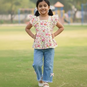 স্টাইলিশ ওয়েস্টার্ন ড্রেস ৬-৭ বছর